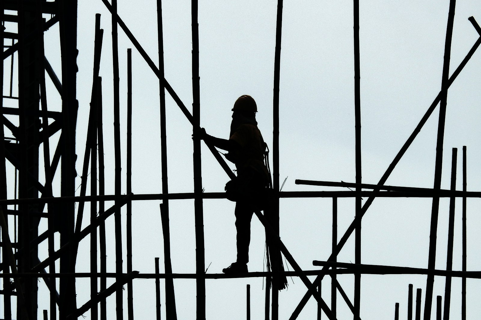 a person climbing a ladder project management process