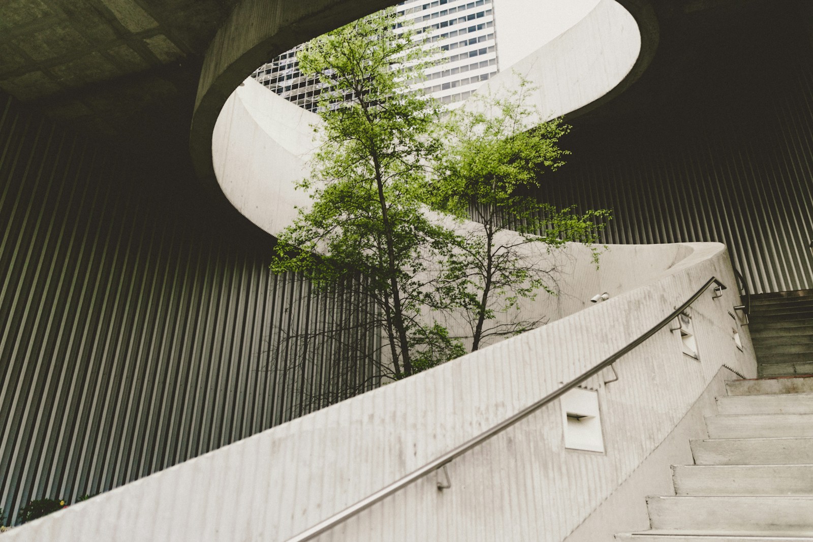 Photo by Alexander Abero architectural photography of concrete stair Sustainable Architecture