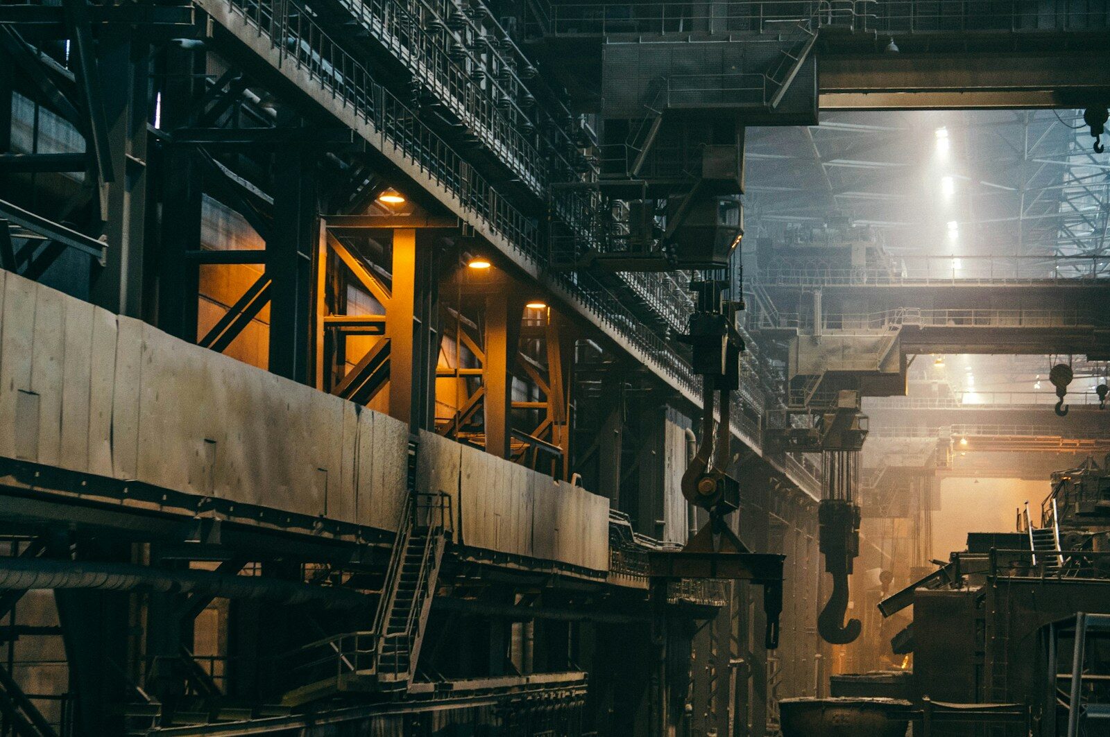 interior of large industrial factory Industrial Engineering and Its Impact on Smarter Construction Projects